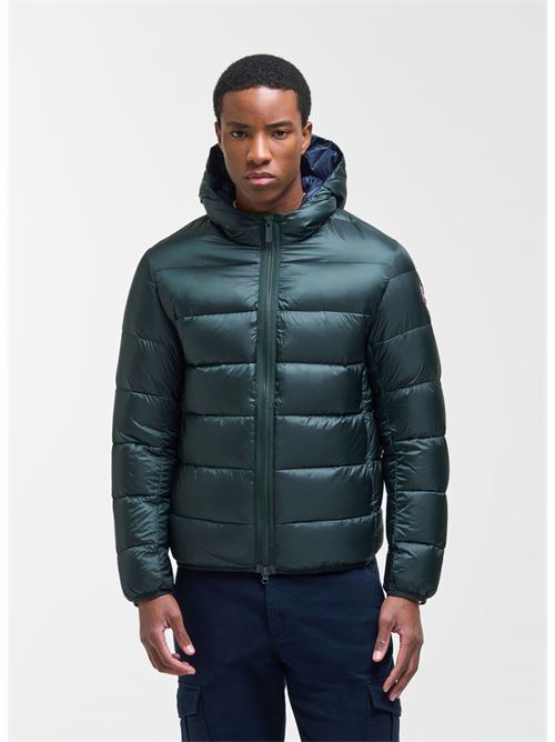 quilted jkt with hooded with natural down COLMAR ORIGINAL | 12000007 3JQ789